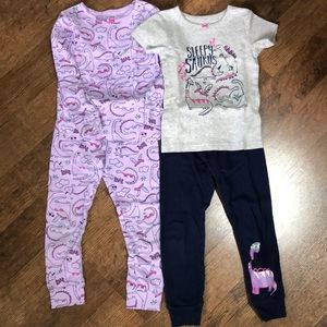 Carter’s 4 Piece Dinosaur PJ Set